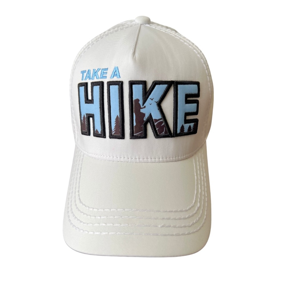 KBETHOS White Take A Hike Ballcap